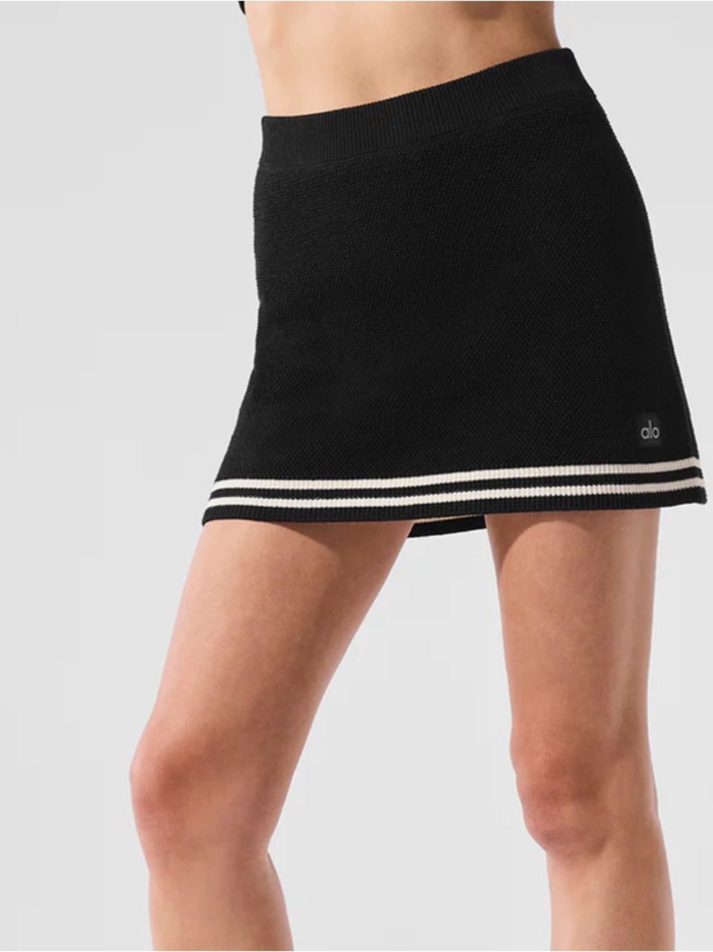 ALO Tennis Club Sweater Knit Skirt